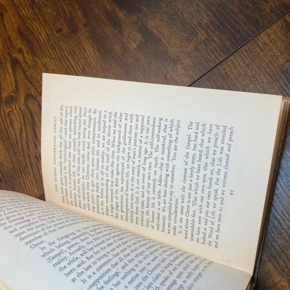 1951 Gospel of God Nygren Lutheran Protestant Theology Atonement Pastoral Book